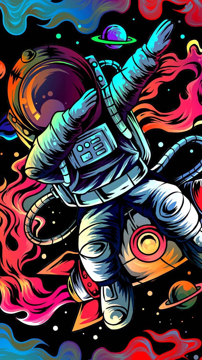 Astronaut Adventures iPhone Wallpaper HD » iPhone Wallpapers