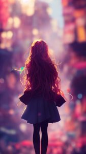 Beautiful Hairs Girl Sunshine iPhone Wallpaper HD Beautiful Hairs Girl Sunshine iPhone Wallpaper HD