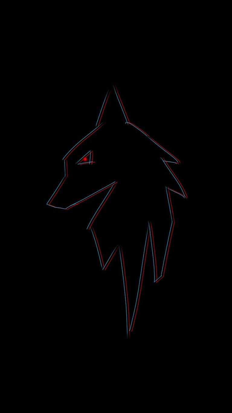 Black Wolf 4K iPhone Wallpaper HD - iPhone Wallpapers