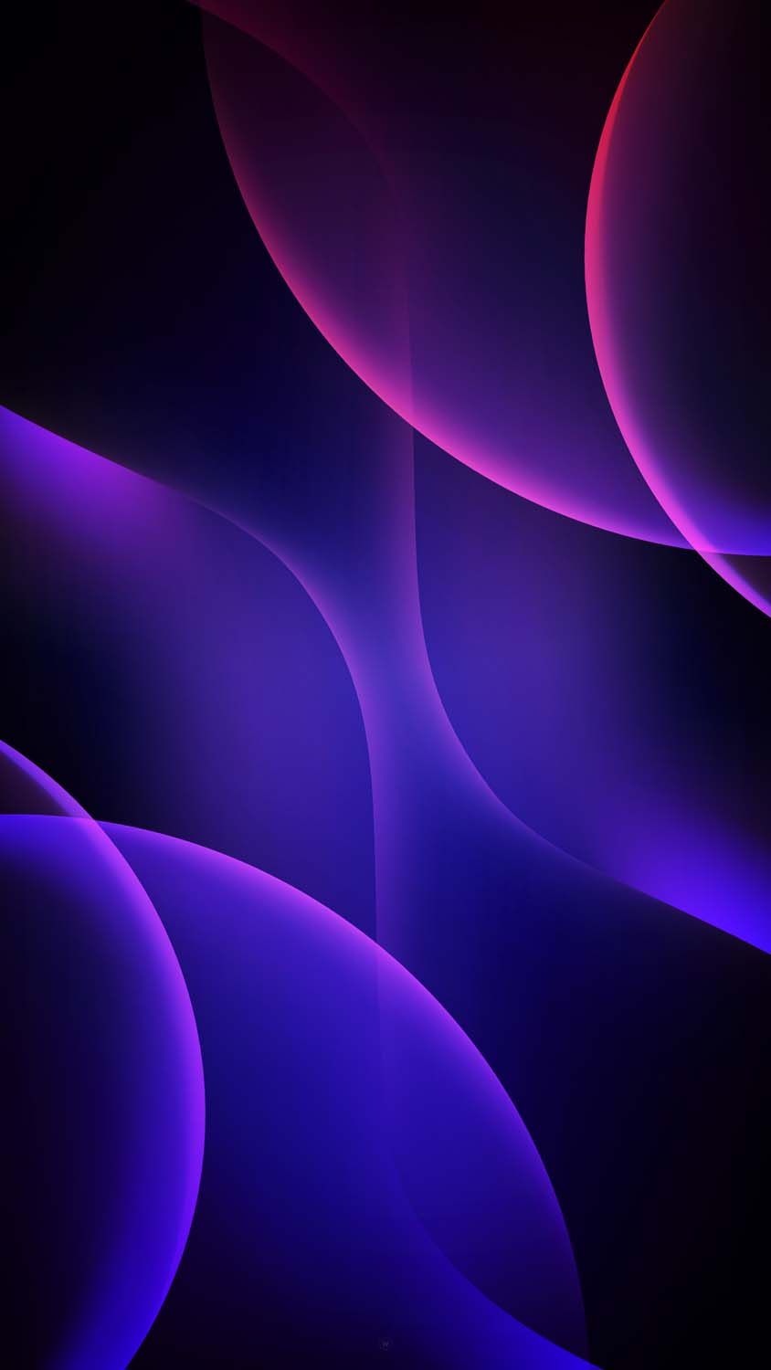 Blue Waves Abstract iPhone Wallpaper HD