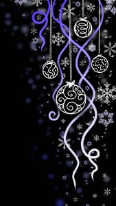 Christmas Decoration Ornaments iPhone Wallpaper HD