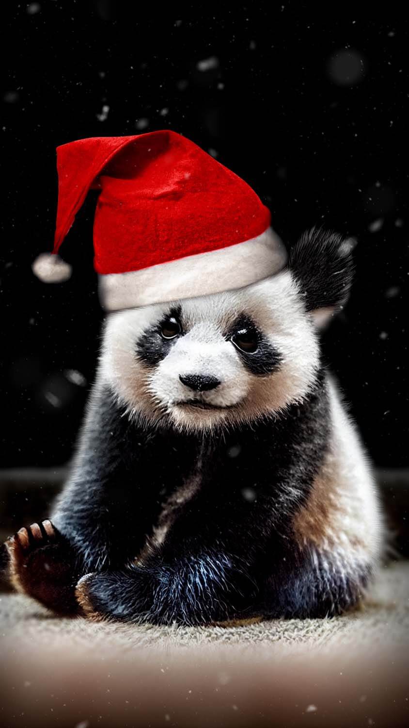 Christmas Panda IPhone Wallpaper HD - IPhone Wallpapers : iPhone Wallpapers