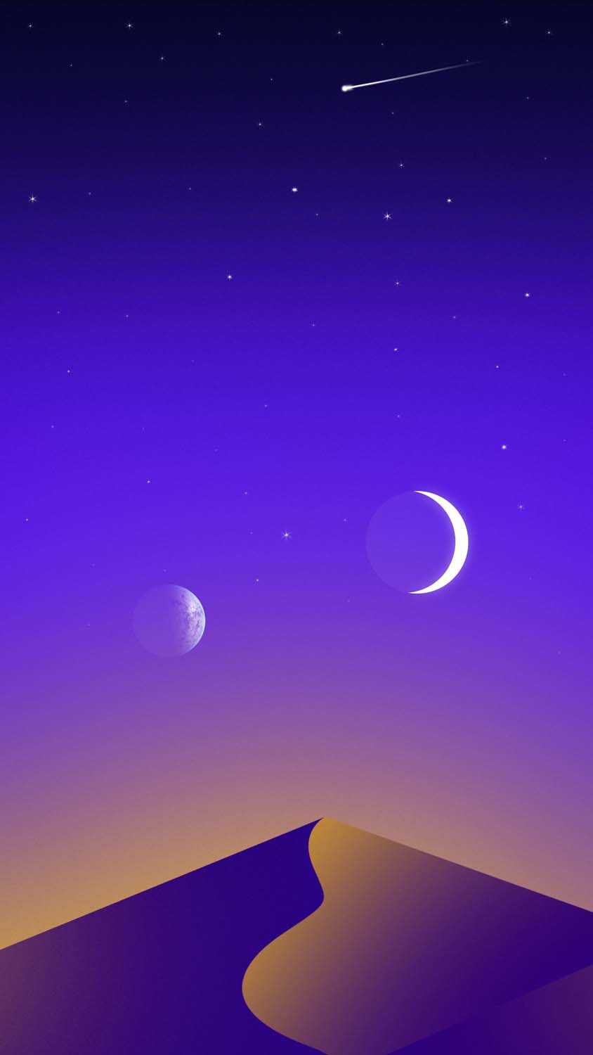 Dual Moon IPhone Wallpaper HD - IPhone Wallpapers : iPhone Wallpapers