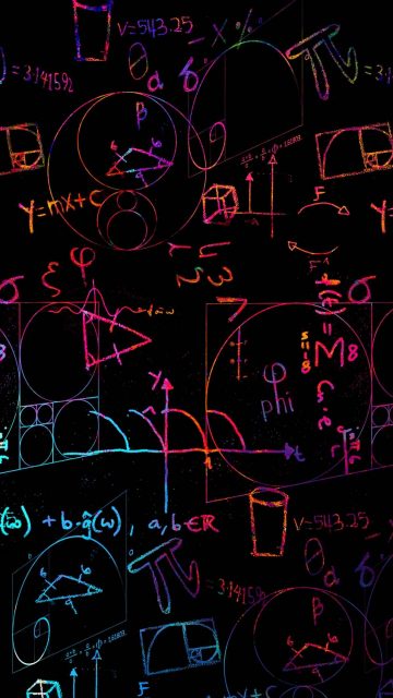 Equations Calculations iPhone Wallpaper HD