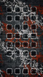 Graffiti iOS App Dock Wallpaper Graffiti iOS App Dock Wallpaper