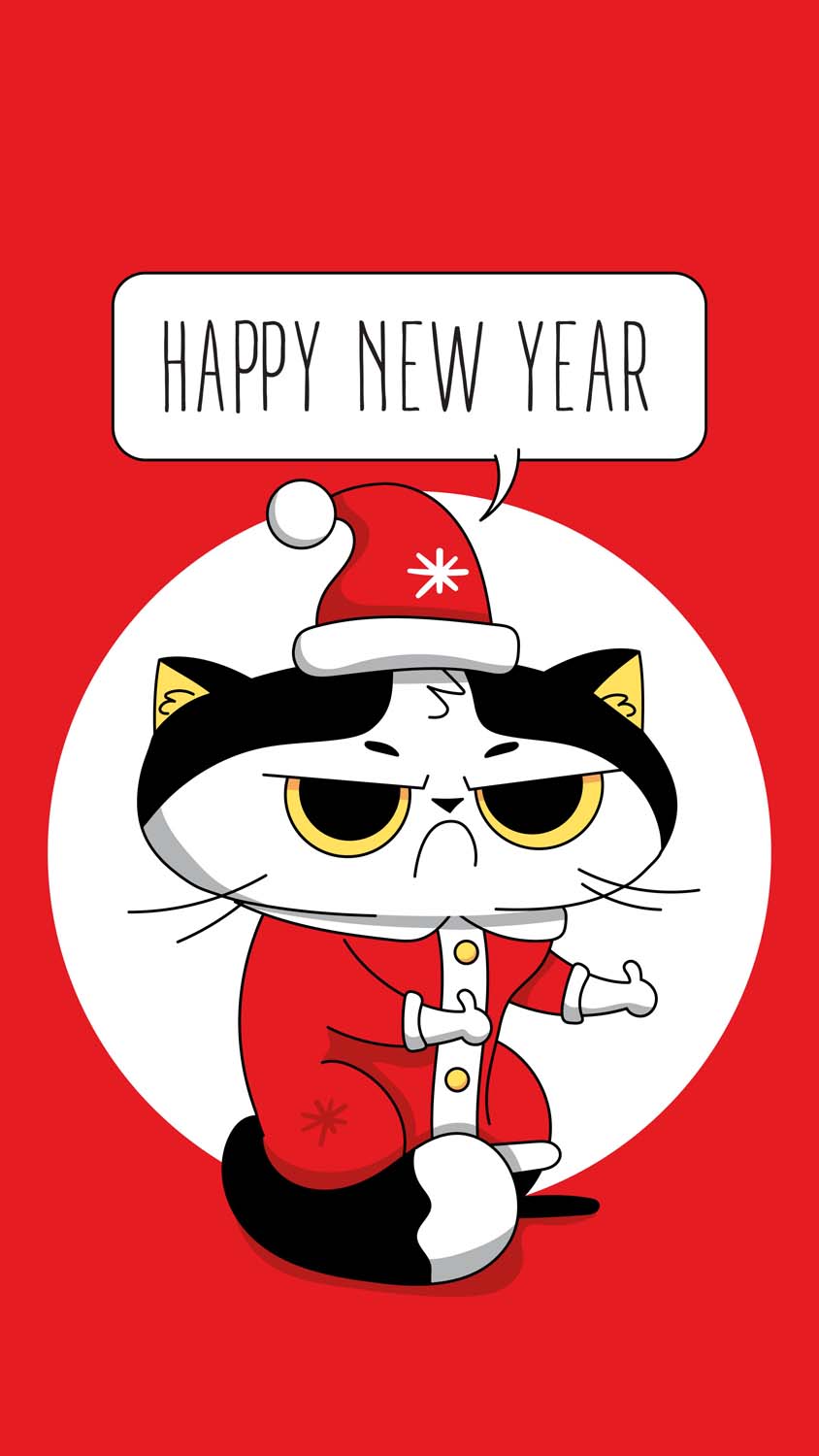 Happy New Year iPhone Wallpaper HD