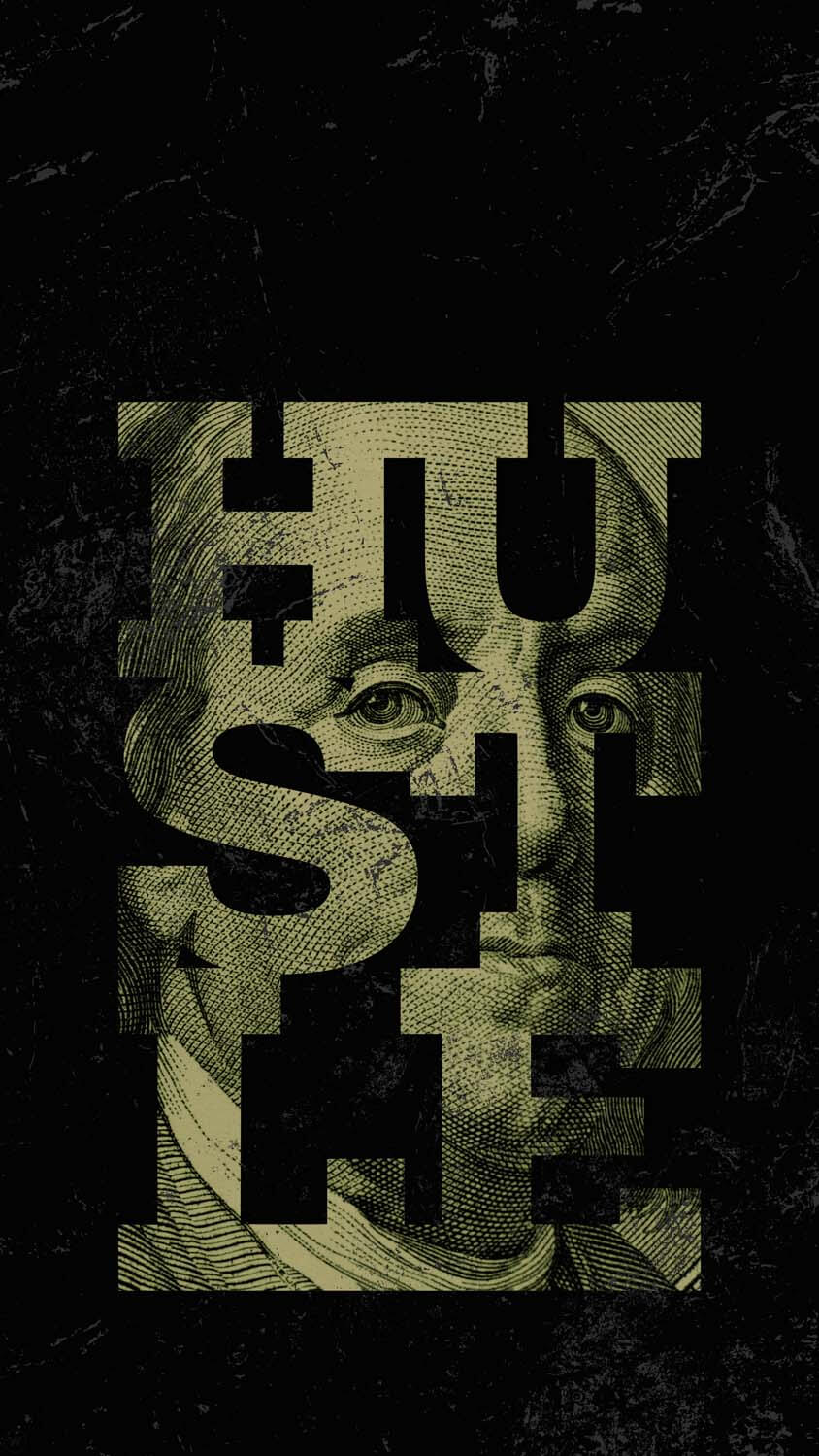 Hustle Money iPhone Wallpaper HD