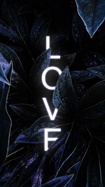 L O V E iPhone Wallpaper HD