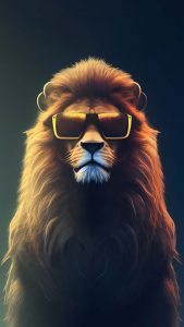 Lion Dude iPhone Wallpaper HD
