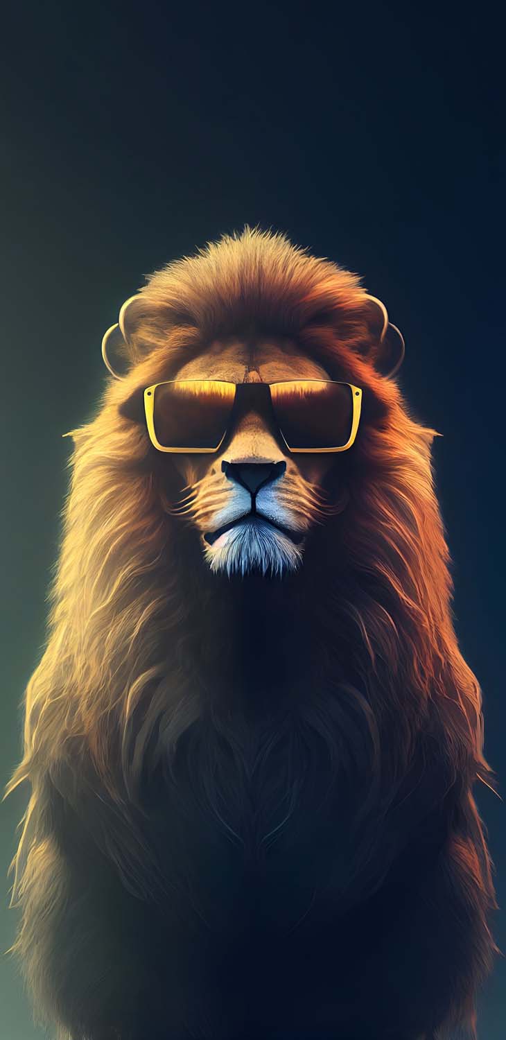Lion Dude iPhone Wallpaper HD