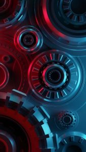 Mechanical Gears iPhone Wallpaper HD