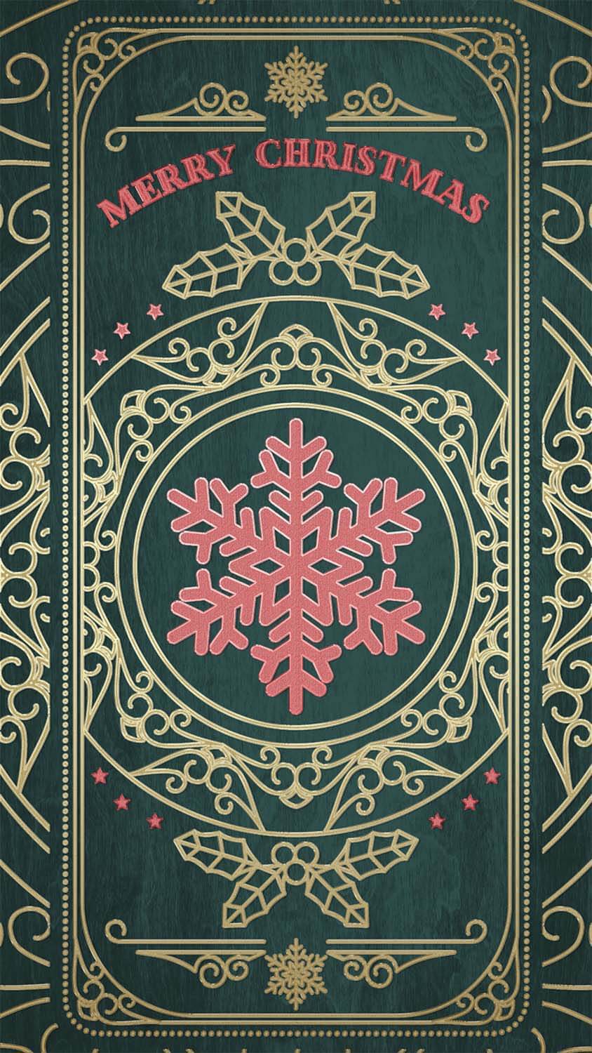 Merry Christmas iPhone 14 Wallpaper