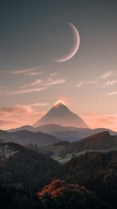 Mountain Volcano iPhone Wallpaper HD