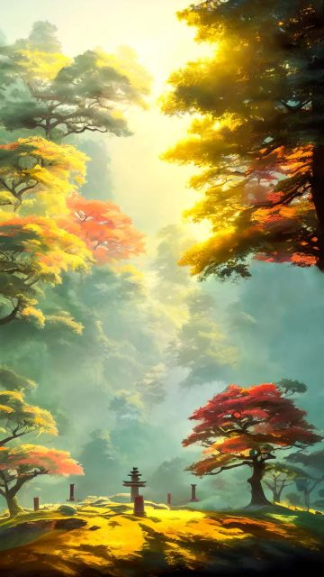 Nature Heaven iPhone Wallpaper HD