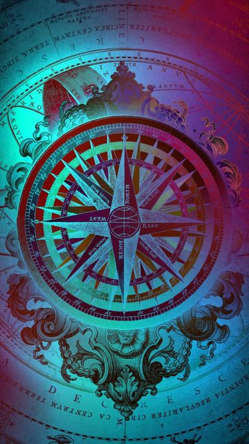 Navigator Compass iPhone Wallpaper HD