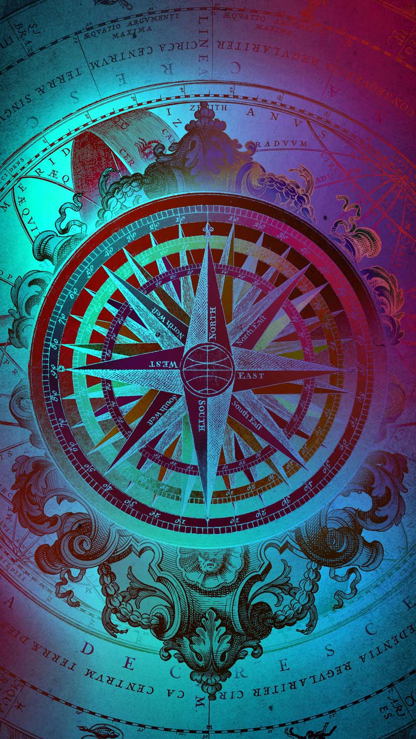 Navigator Compass iPhone Wallpaper HD