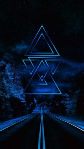 Night Road iPhone Wallpaper HD