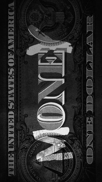 One Dollar iPhone Wallpaper HD