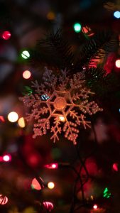 Snow Flakes iPhone Wallpaper HD