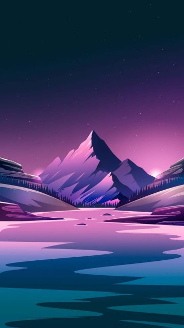 Snow Mountain iPhone Wallpaper HD