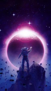 Space Explorer iPhone Wallpaper HD