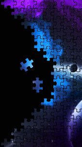 Space Puzzle iPhone Wallpaper HD