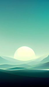 Sunrise From Mercury iPhone Wallpaper HD