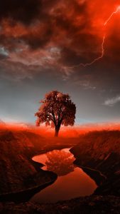 Warm Planet iPhone Wallpaper HD