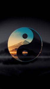 Yin Yang iPhone Wallpaper HD