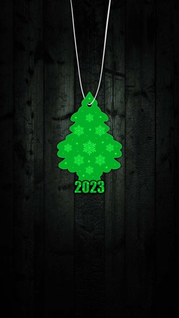 2023 New Year Christmas iPhone Wallpaper HD