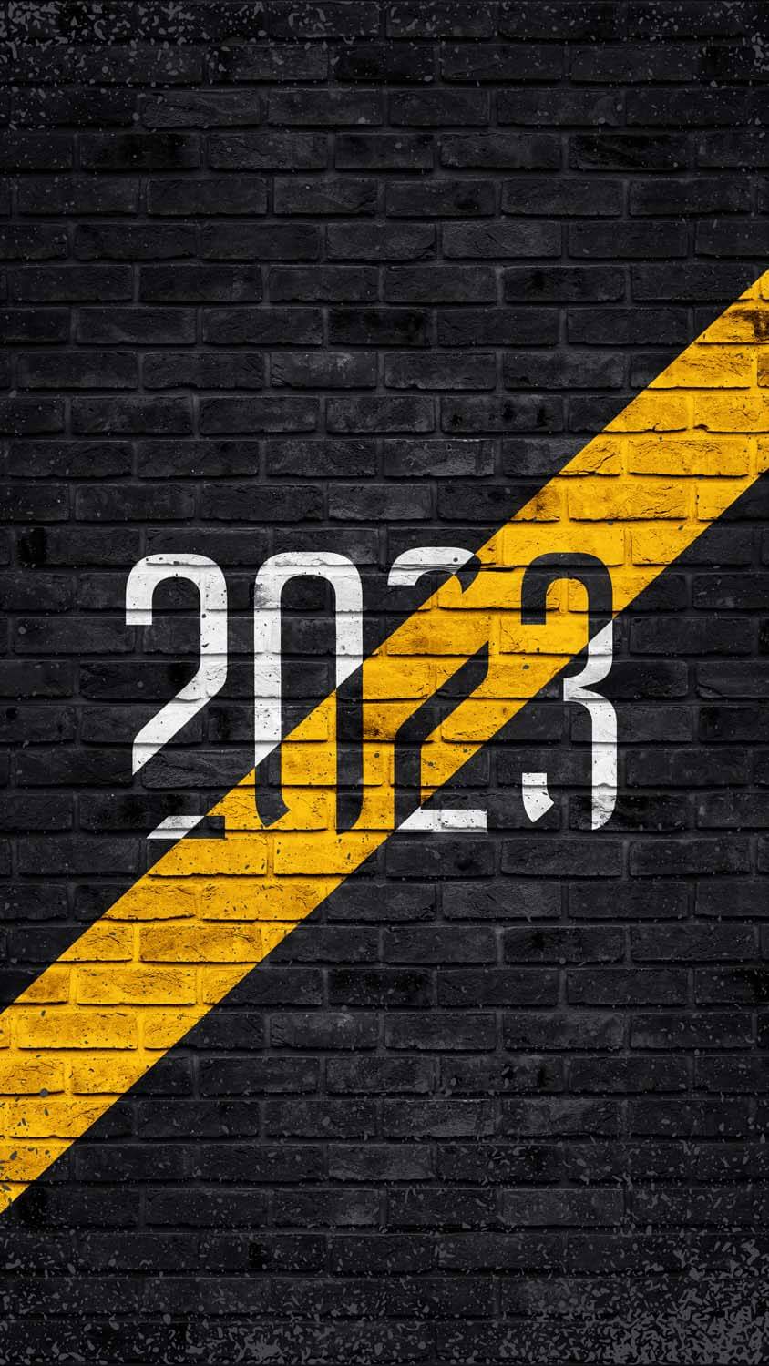 2023 Year iPhone Wallpaper HD