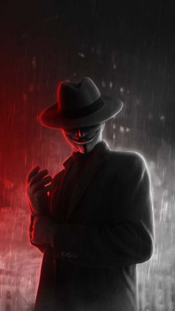 Black Hat Guy iPhone Wallpaper HD