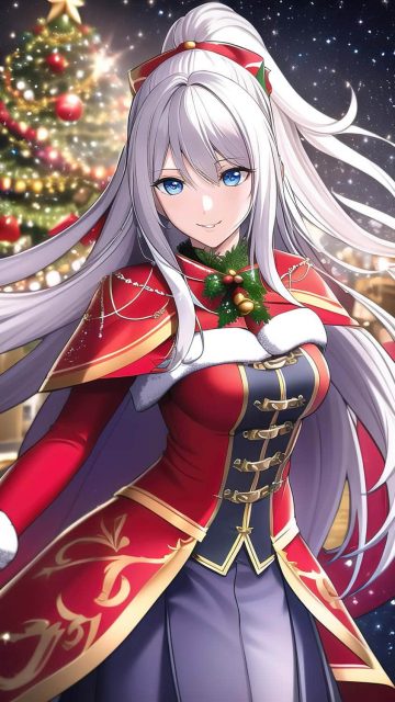 Christmas Queen iPhone Wallpaper HD 1