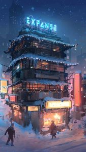 Christmas Tower iPhone Wallpaper HD