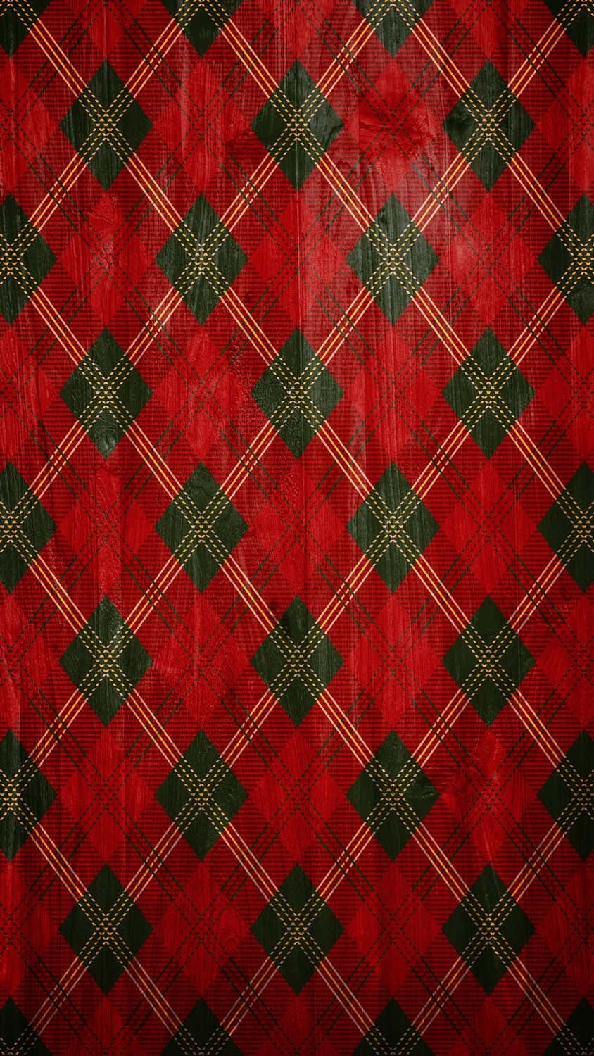 Christmas Wool Pattern iPhone Wallpaper HD