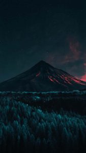 Dark Mountain iPhone Wallpaper HD