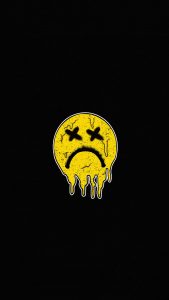 Dead inside Emoji iPhone Wallpaper HD