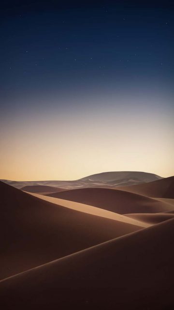 Dunes of Desert iPhone Wallpaper HD