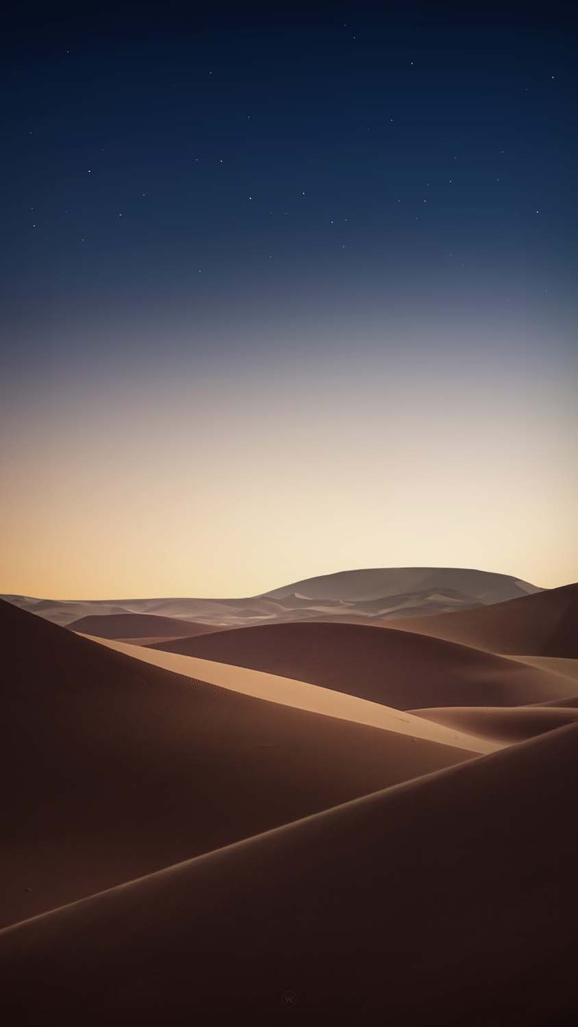 Dunes of Desert iPhone Wallpaper HD