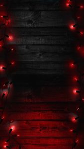 Garland Lights New Year Christmas iPhone Wallpaper HD
