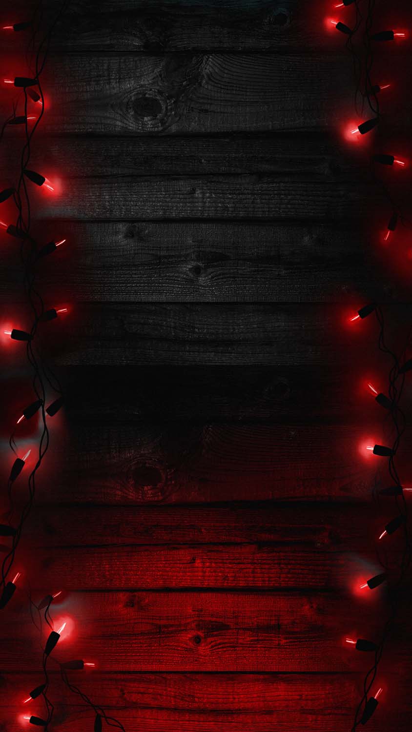 Garland Lights New Year Christmas iPhone Wallpaper HD