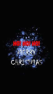 HO HO HO Merry Christmas iPhone Wallpaper HD