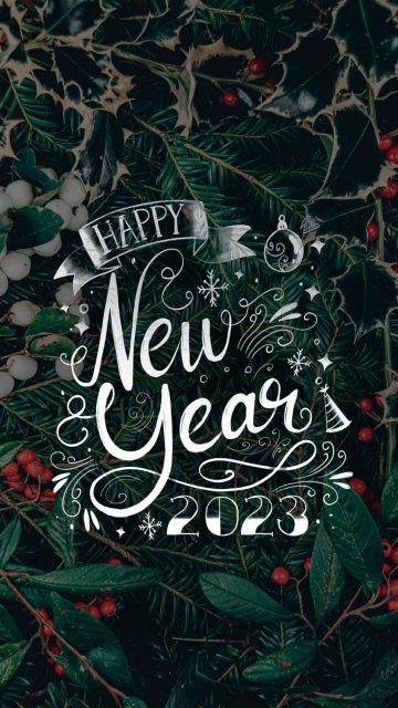 Happy New Year 2023 iPhone Wallpaper HD
