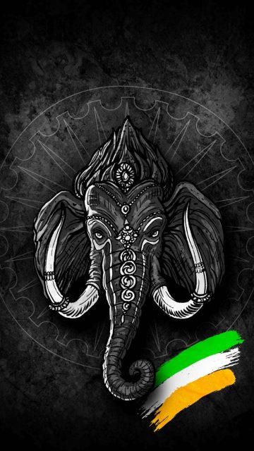 India Ganesha iPhone Wallpaper HD