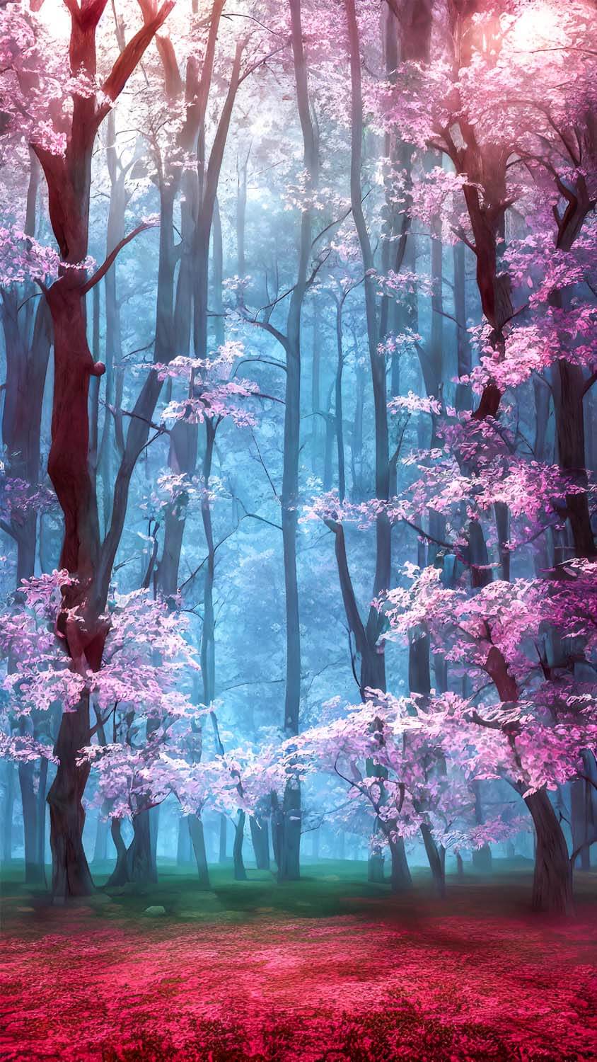 Magical Forest iPhone Wallpaper HD