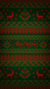 Merry Christmas Art iPhone Wallpaper HD
