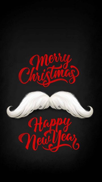 Merry Christmas Happy NewYear iPhone Wallpaper HD