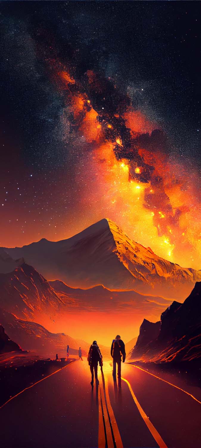 Milky Way iPhone Wallpaper HD