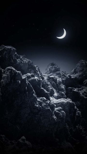 Moon Rocks iPhone Wallpaper HD