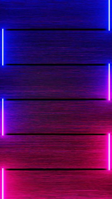 Neon Borders iPhone Wallpaper HD